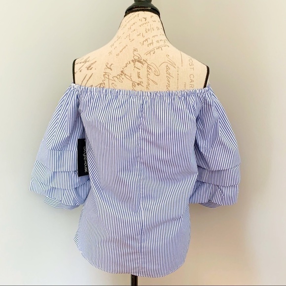 CHARLOTTE russe Style HOUSE Off the Shoulder Top - Picture 3 of 6